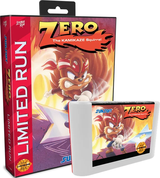 Zero the Kamikaze Squirrel: Standard Edition (Limited Run)