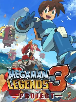 Mega Man Legends 3 art