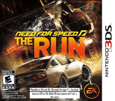 Need For Speed: The Run — Nintendo 3DS