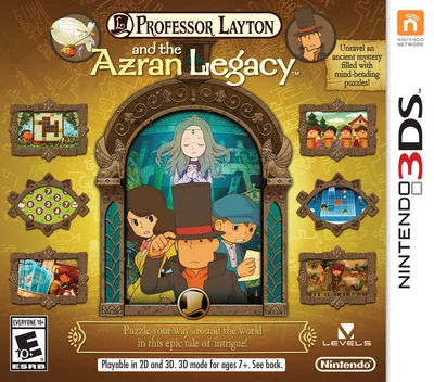 Professor Layton and the Azran Legacy — Nintendo 3DS