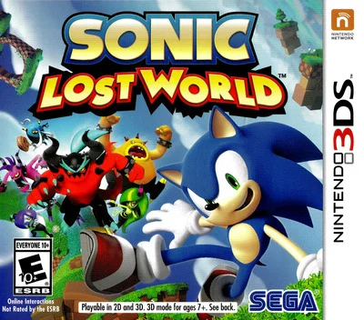 Sonic Lost World — Nintendo 3DS