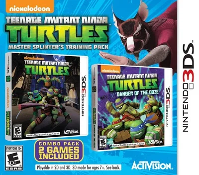 Teenage Mutant Ninja Turtles Master Splinter's Training Pack — Nintendo 3DS
