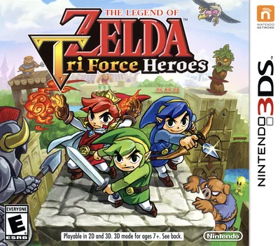 The Legend of Zelda: Tri Force Heroes — Nintendo 3DS