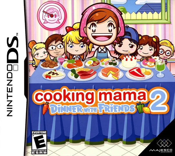 Cooking Mama 2 Dinner With Friends — Nintendo DS