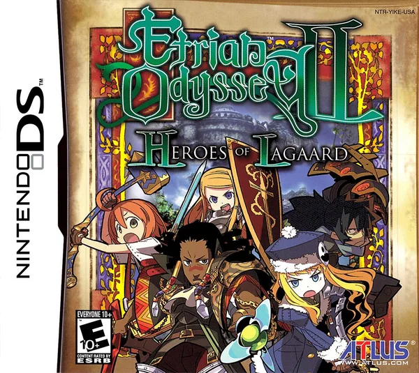 Etrian Odyssey II Heroes of Lagaard — Nintendo DS