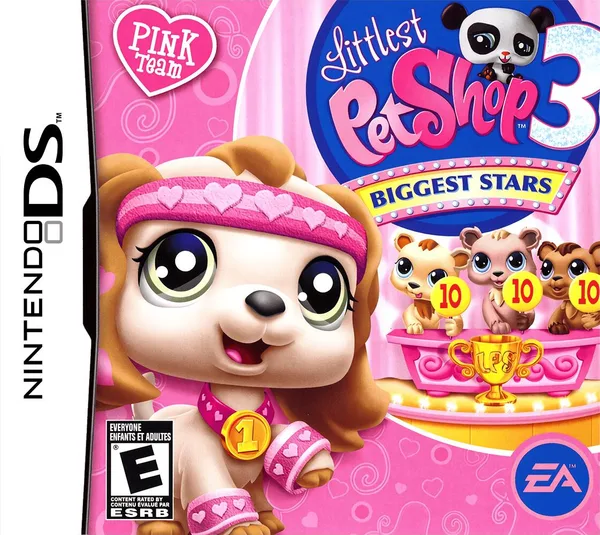 Littlest Pet Shop 3: Biggest Stars: Pink Team — Nintendo DS