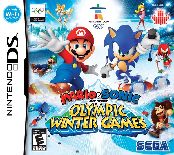 Mario and Sonic at the Olympic Winter Games — Nintendo DS