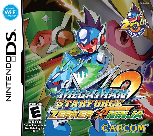 Mega Man Star Force 2 Zerker X Ninja — Nintendo DS