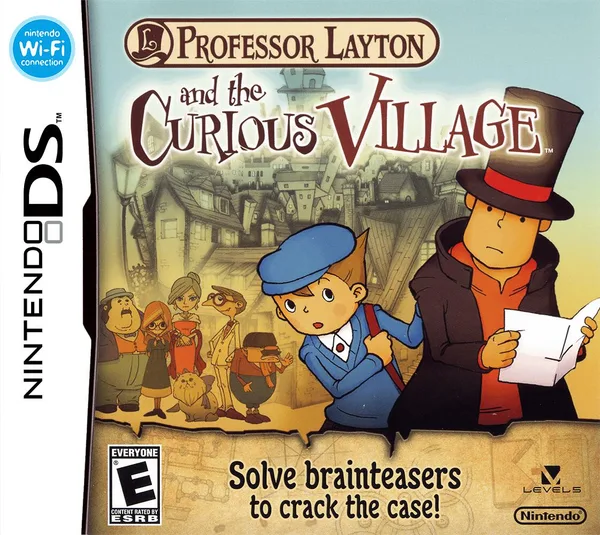 Professor Layton and the Curious Village — Nintendo DS