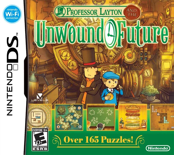 Professor Layton and the Unwound Future — Nintendo DS