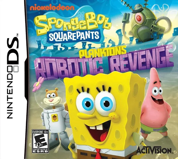 SpongeBob SquarePants: Plankton's Robotic Revenge — Nintendo DS