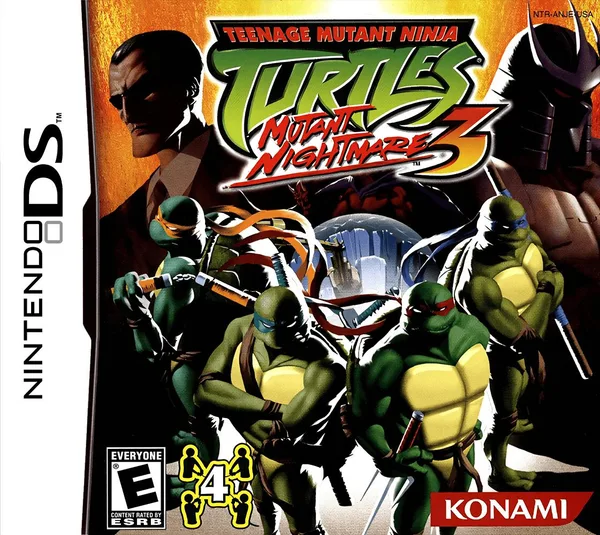 Teenage Mutant Ninja Turtles 3 Mutant Nightmare — Nintendo DS