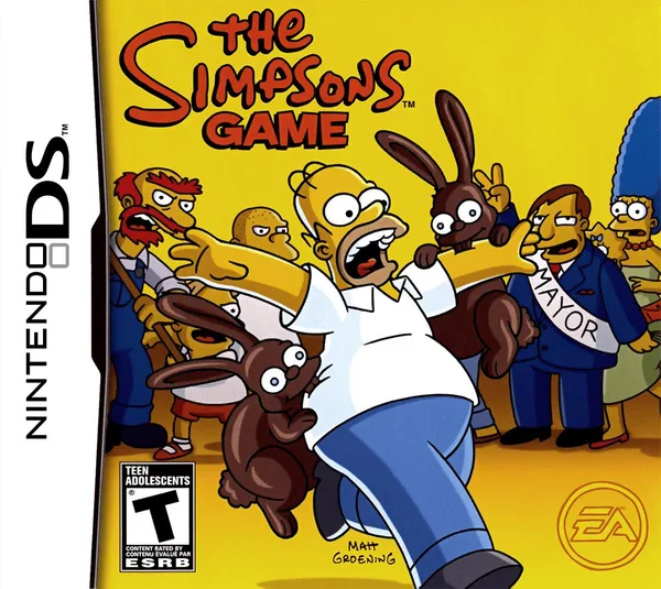 The Simpsons Game — Nintendo DS