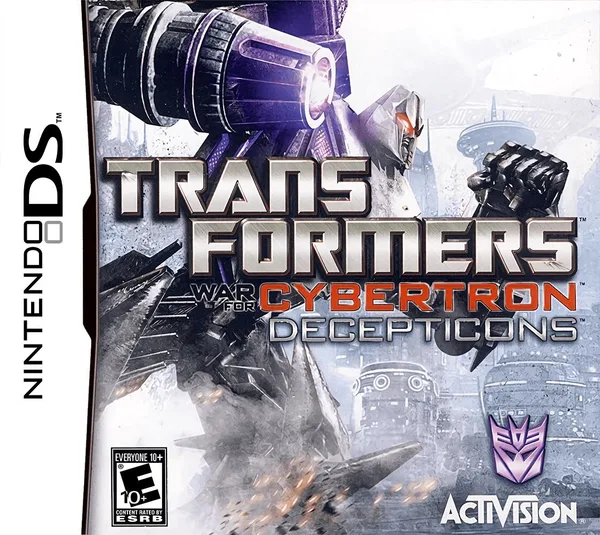Transformers: War for Cybertron Decepticons — Nintendo DS