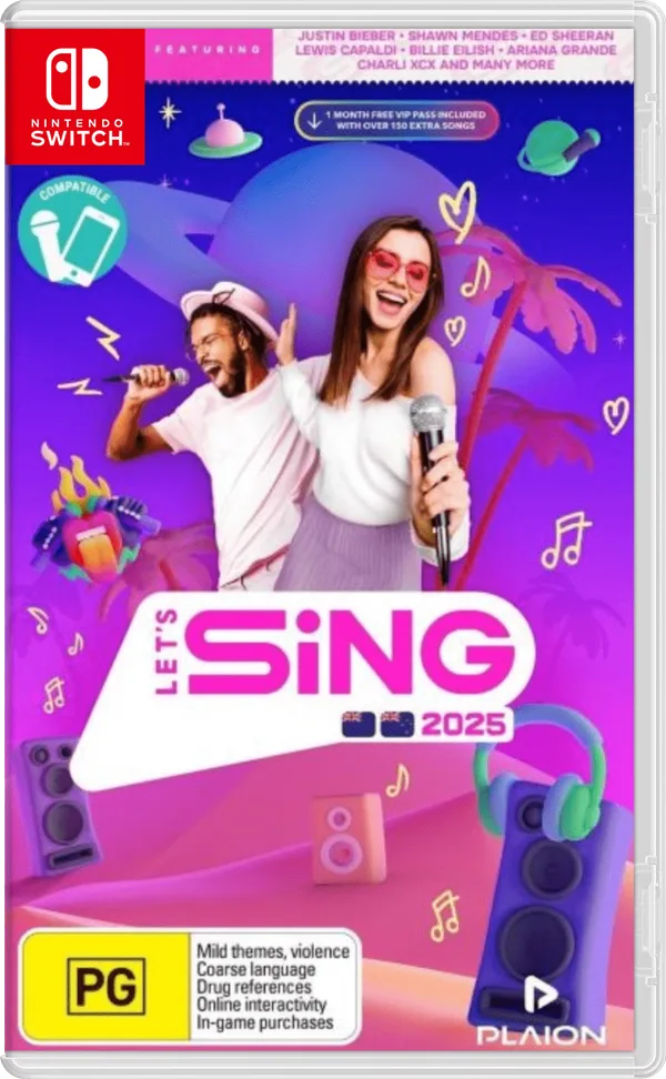 Let's Sing 2025 · Nintendo Switch