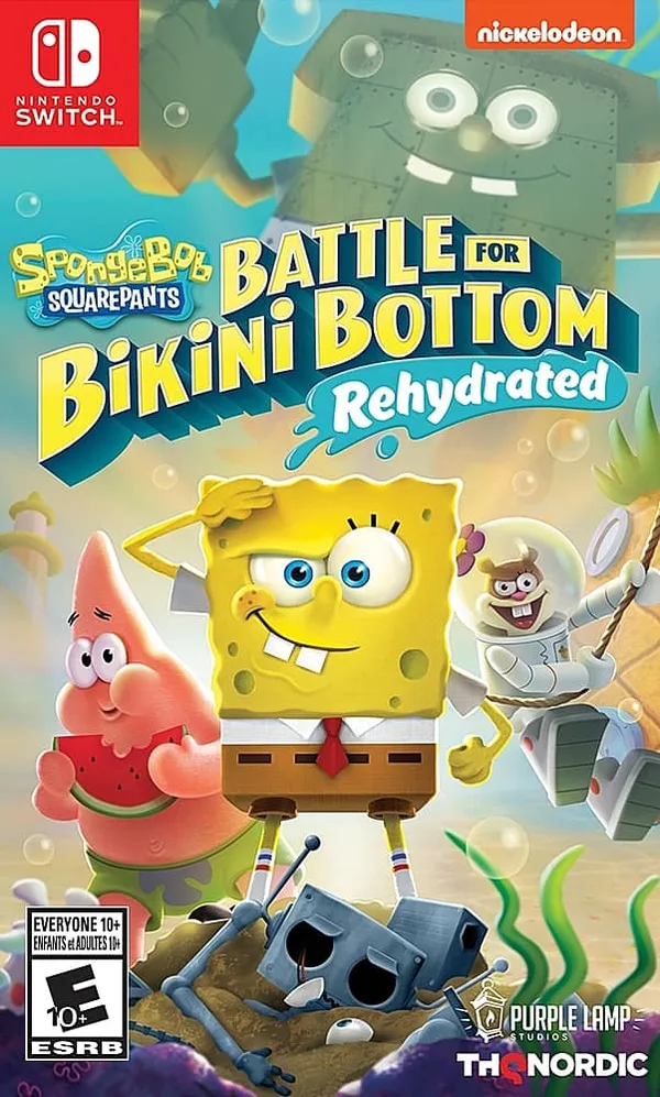 SpongeBob SquarePants Battle for Bikini Bottom Rehydrated — Nintendo Switch