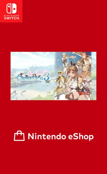 Atelier Ryza 3: Alchemist of the End & the Secret Key DX — Nintendo Switch