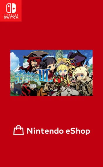 Etrian Odyssey III HD — Nintendo Switch