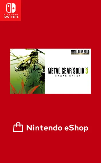 METAL GEAR SOLID 3: Snake Eater - Master Collection Version — Nintendo Switch