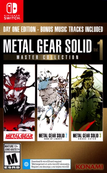 Metal Gear Solid: Master Collection Vol. 1 — Nintendo Switch