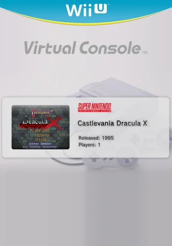 Castlevania Dracula X — Nintendo Wii U