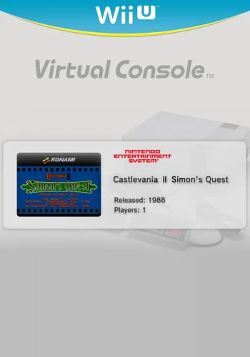 Castlevania II Simon's Quest — Nintendo Wii U