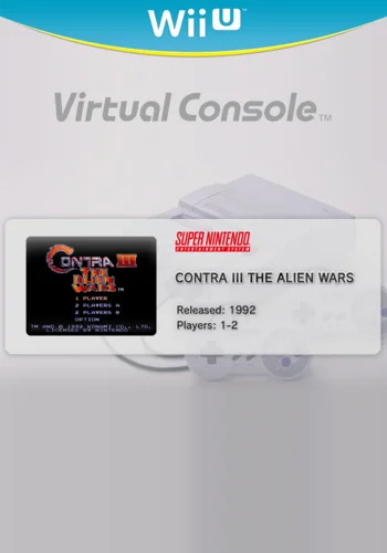 Contra III The Alien Wars — Nintendo Wii U