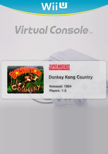 Donkey Kong Country — Nintendo Wii U