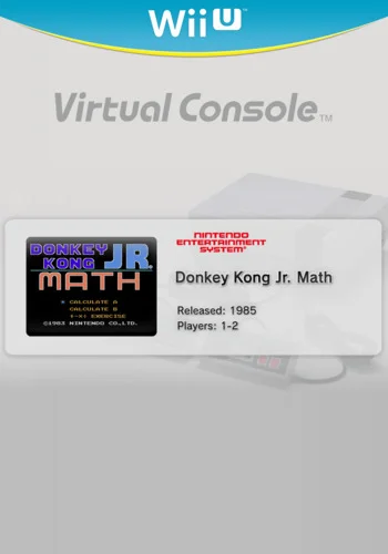 Donkey Kong Jr Math — Nintendo Wii U