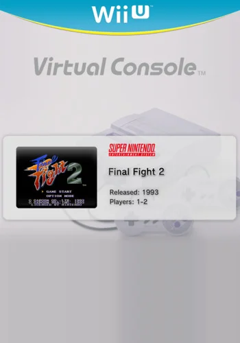 Final Fight 2 — Nintendo Wii U