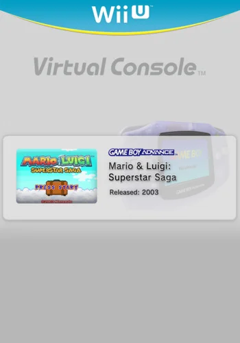 Mario and Luigi Superstar Saga — Wii U