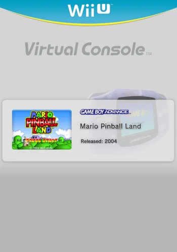 Mario Pinball Land — Wii U
