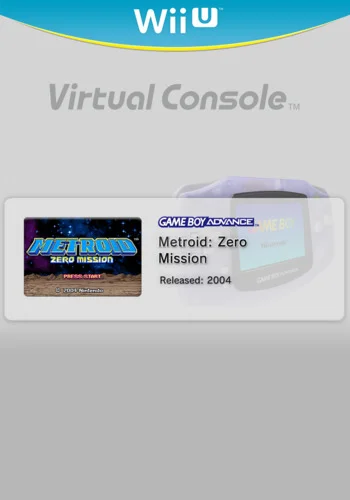 Metroid Zero Mission — Wii U