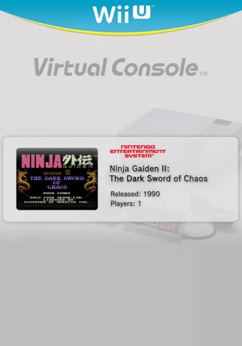 Ninja Gaiden II The Dark Sword of Chaos — Nintendo Wii U