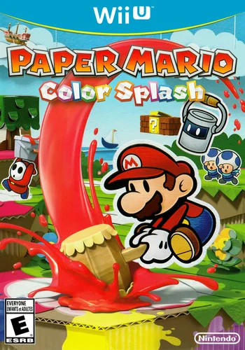 Paper Mario Color Splash — Wii U