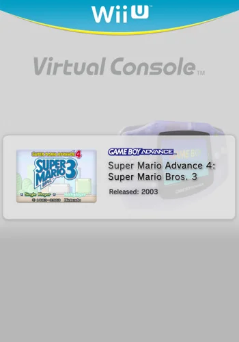 Super Mario Advance 4: Super Mario Bros. 3 — Wii U