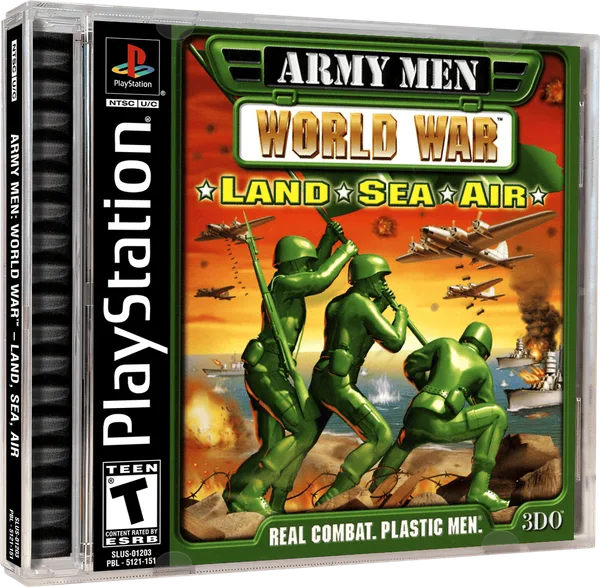 Army Men World War Land Sea Air · PlayStation