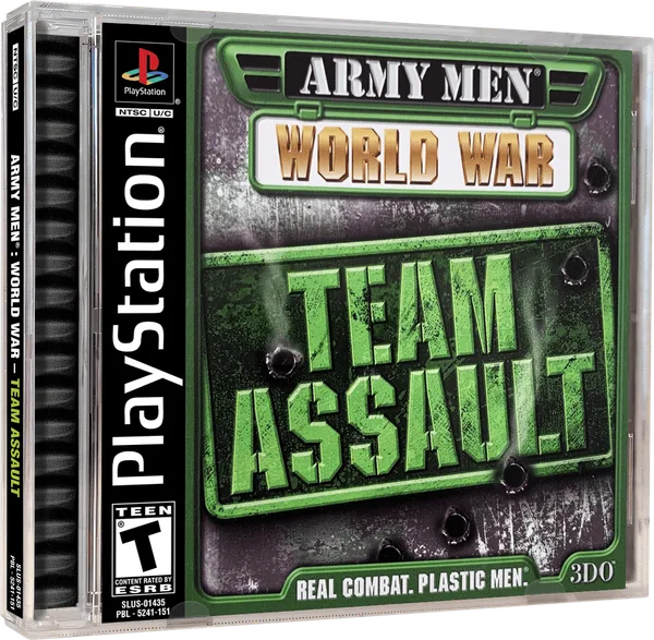 Army Men World War Team Assault · PlayStation