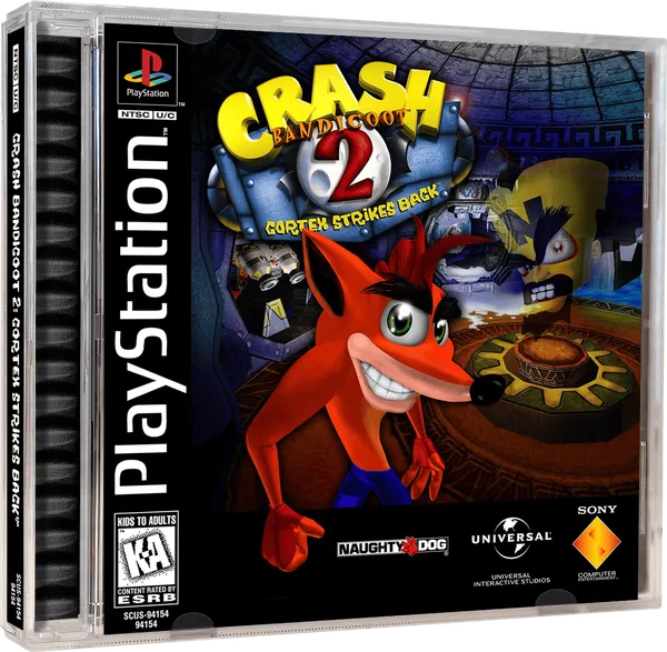 Crash Bandicoot 2 Cortex Strikes Back · PlayStation
