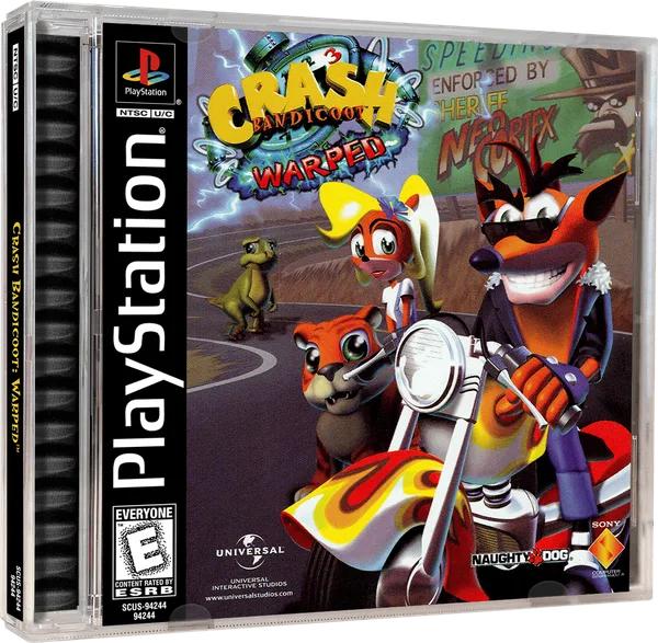 Crash Bandicoot Warped · PlayStation