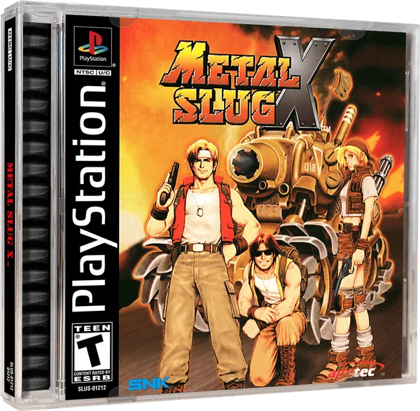 Metal Slug X · PlayStation