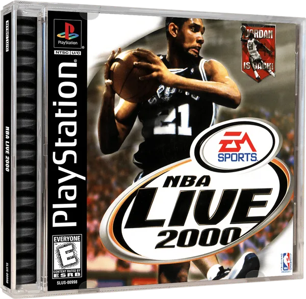 NBA Live 2000 · PlayStation