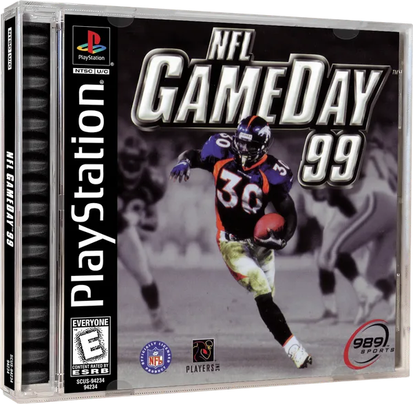 NFL GameDay 99 · PlayStation