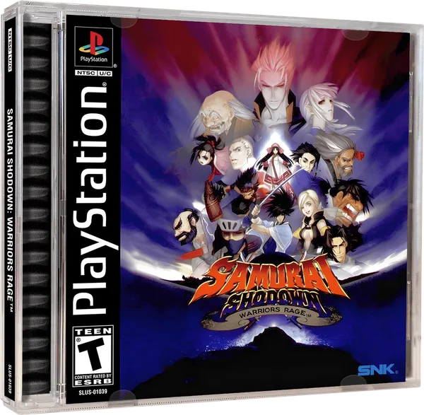 Samurai Shodown Warrior's Rage · PlayStation