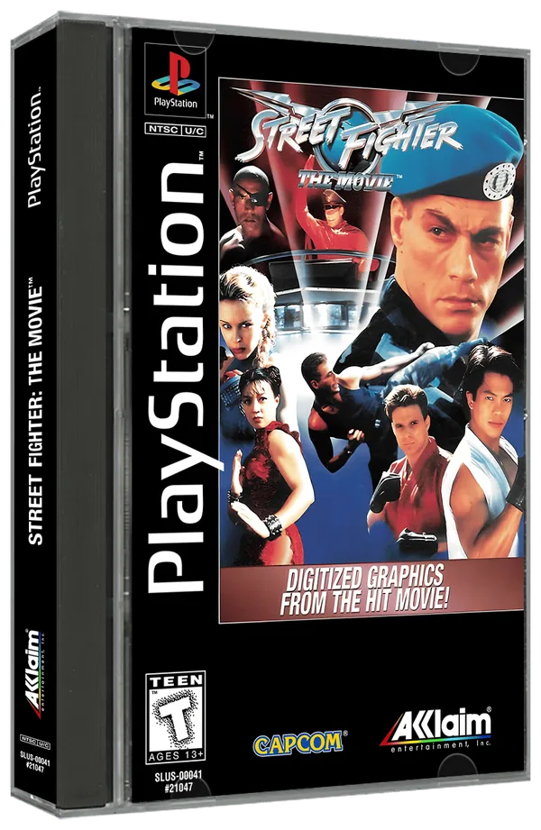 Street Fighter The Movie — PlayStation
