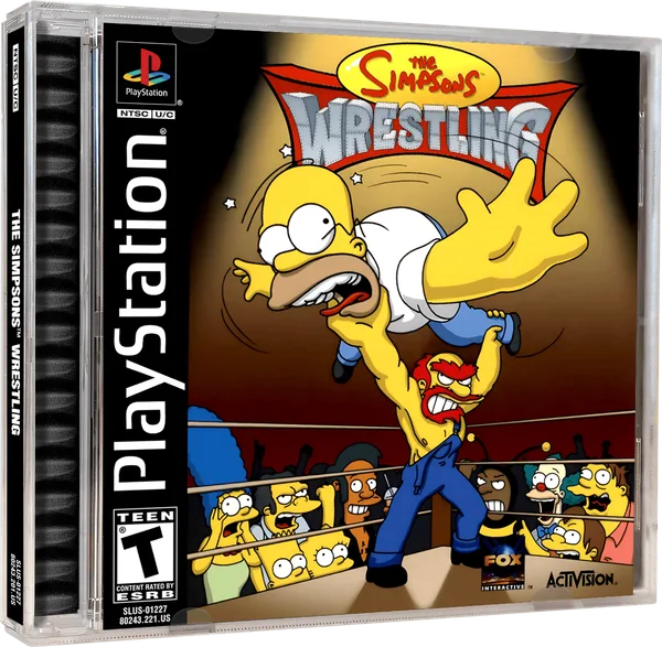 The Simpsons Wrestling · PlayStation
