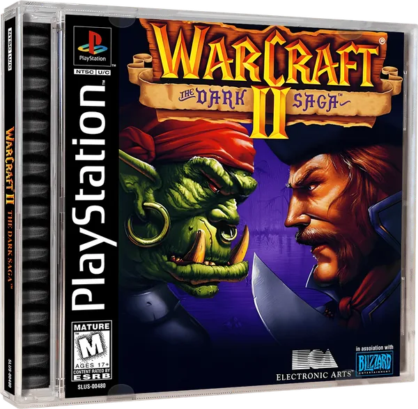 Warcraft II The Dark Saga — PlayStation