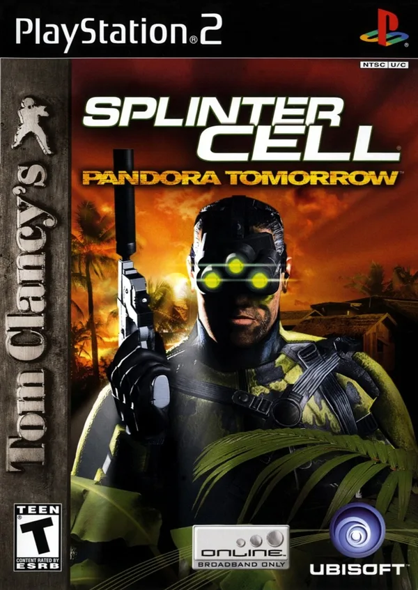 Splinter Cell Pandora Tomorrow · PlayStation 2
