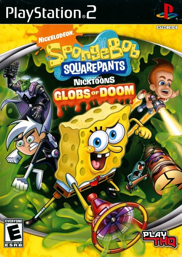 SpongeBob SquarePants Featuring Nicktoons Globs of Doom · PlayStation 2