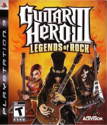 Guitar Hero III Legends of Rock — PlayStation 3